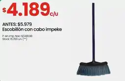 Punto Mayorista Impeke escobillón con cabo oferta