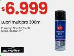Punto Mayorista Spirit lubri multipro oferta