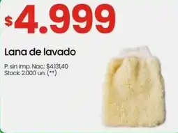 Punto Mayorista Lana de lavado oferta