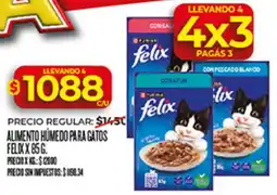 Supermercados DIA Felix alimento humedo para gatos oferta