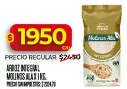 Supermercados DIA Molinos ala arroz integral oferta