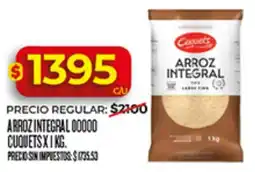Supermercados DIA Cuquets arroz integral 00000 oferta