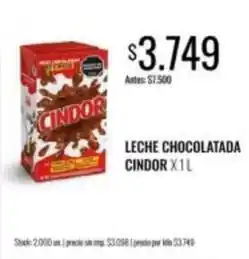 Supermercados Tadicor Cindor - leche chocolatada x1l oferta