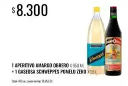 Supermercados Tadicor Amargo - aperitivo amargo obrero + gaseosa pomelo zero oferta