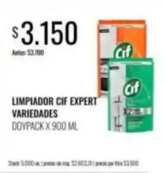 Supermercados Tadicor Cif - limpiador expert variedades doypack oferta