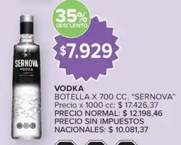 Carrefour Sernova vodka oferta