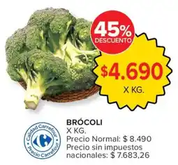 Carrefour Brócoli oferta