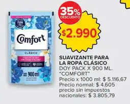 Carrefour Comfort suavizante para la ropa clásico oferta