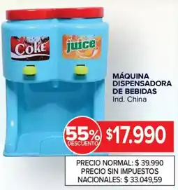 Carrefour Máquina dispensadora de bebidas oferta