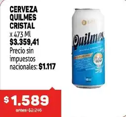 Makro Quilmes cerveza cristal oferta