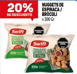 Makro Swift nuggets de espinaca / brócoli oferta
