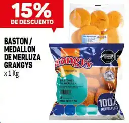 Makro Grangys baston medallon de merluza oferta