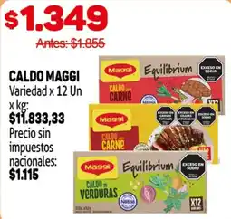 Makro Maggi caldo oferta