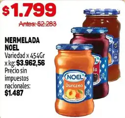 Makro Noel mermelada oferta