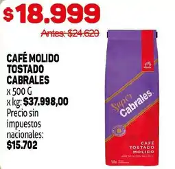Makro Cabralles café molido tostado oferta