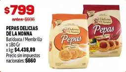 Makro Pepas delicias de la nonna oferta