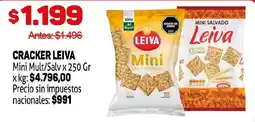 Makro Leiva cracker mini oferta
