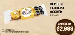 Makro Ferrero rocher bombon oferta