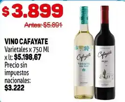 Makro Cafayate vino oferta