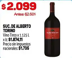 Makro Suc de alberto torino vino tinto oferta
