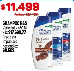 Makro Head & shoulders shampoo oferta