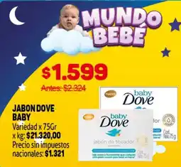 Makro Dove jabón de tocador oferta