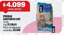 Makro Aro piedras sanitarias oferta