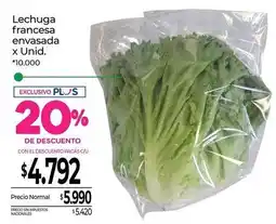 La Anonima Lechuga francesa oferta
