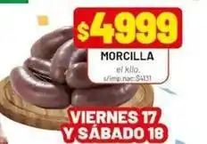 Almacor Morcilla el kilo oferta