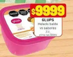 Almacor Glup's - helado oferta