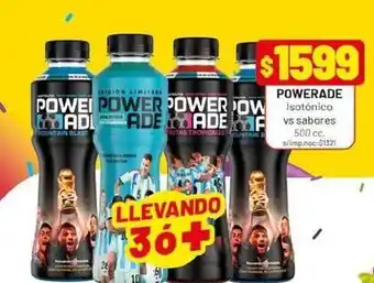 Almacor Powerade - isotónico oferta