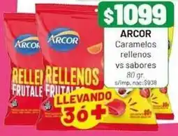 Almacor Arcor - caramelos rellenos oferta