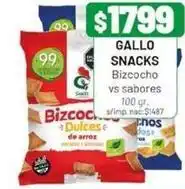 Almacor Gallo - bizcocho vs sabores oferta