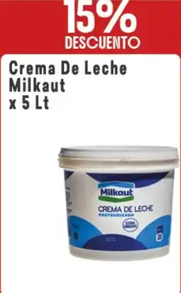 Makro Milkaut crema de leche oferta