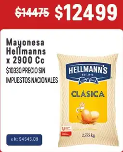 Makro Hellmann's mayonesa oferta