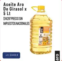 Makro Aro aceite de girasol oferta