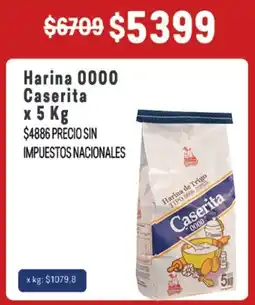 Makro Caserita harina 0000 oferta