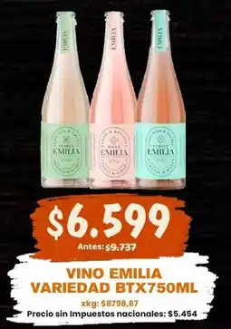 Makro Vino emilia variedad bt oferta