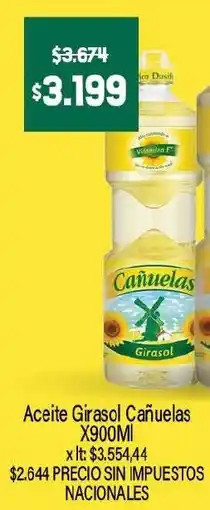 Makro Cañuelas aceite girasol oferta