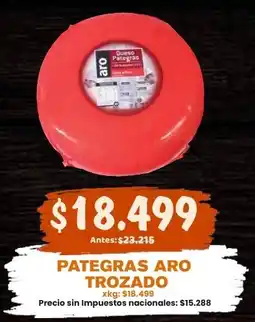 Makro Pategras aro trozado oferta