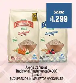 Makro Cañuelas avena tradicional / instantánea oferta