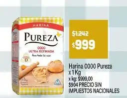 Makro Pureza harina 0000 ultra refinada oferta
