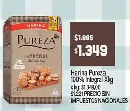 Makro Pureza harina integral oferta