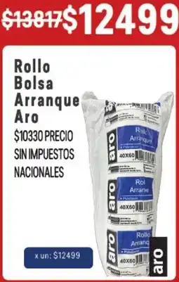 Makro Aro rollo bolsa arranque oferta