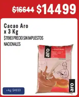 Makro Aro cacao oferta