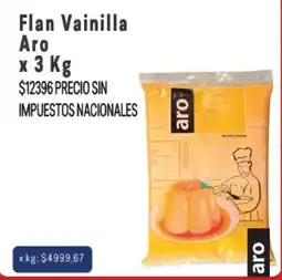 Makro Aro flan vainilla oferta
