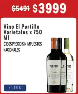 Makro El portillo varietales oferta
