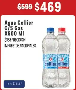 Makro Cellier agua c/s gas oferta