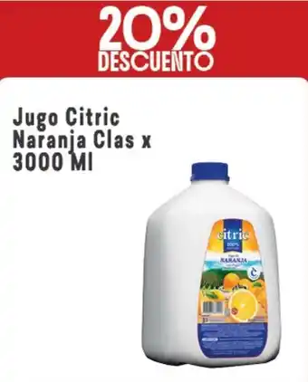Makro Citric jugo naranja oferta