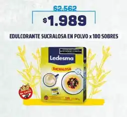 Makro Ledesma edulcorante sucralosa en polvo oferta
